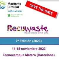 SAVE THE DATE RECUWASTE 2023